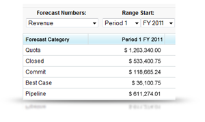 Salesforce Forecasting